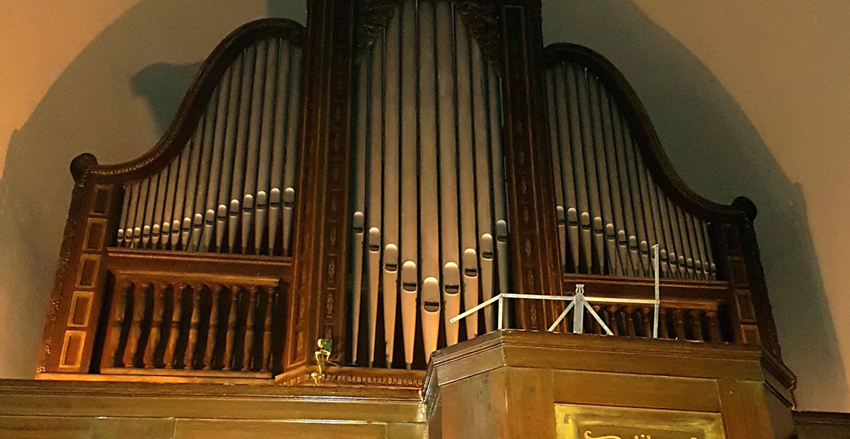 Dinse-Orgel (1911) in der Kirche zum Vaterhaus (Berlin)