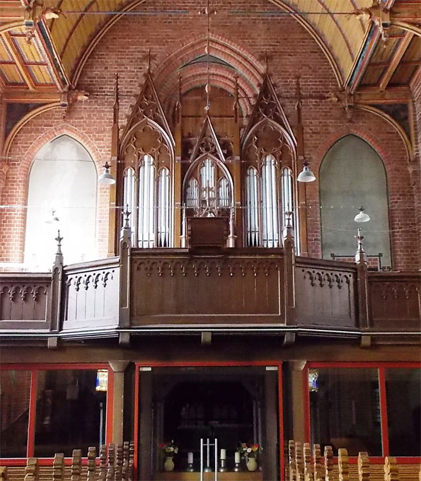 Friese-Orgel in der Stadtkirche Malchow