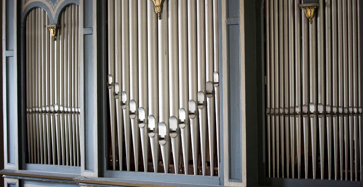 Orgel in der Dorfkirche Flonheim-Uffhofen