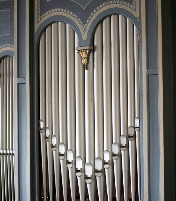 Orgel in der Dorfkirche Flonheim-Uffhofen