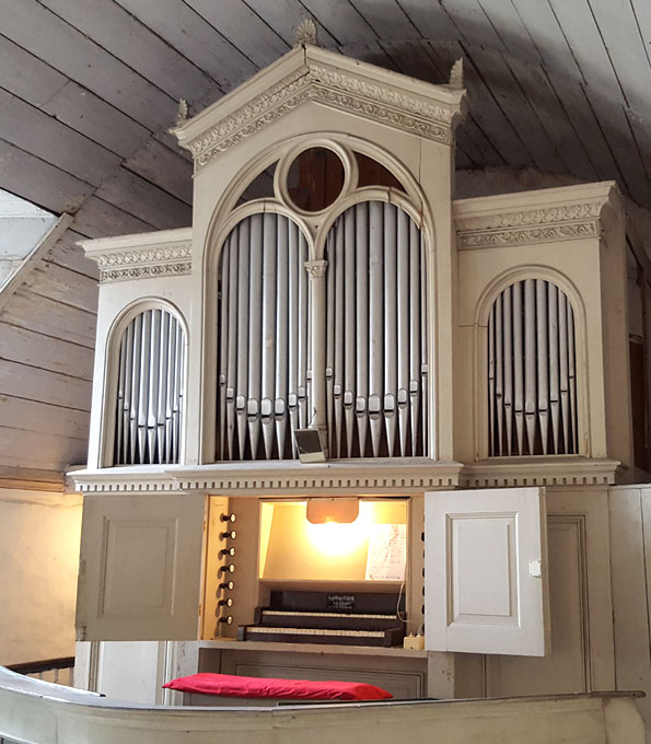 Eifert-Orgel in St. Bartolomäus Oberwirbach