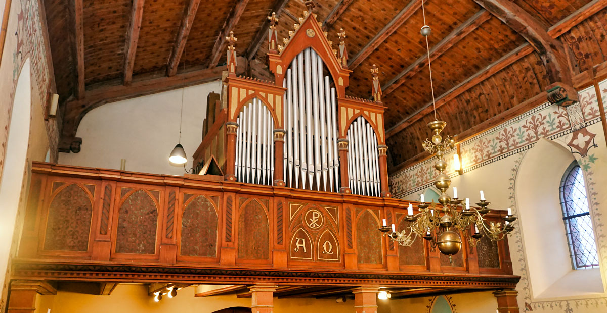 Troch-Orgel von 1888 in Mehmke (Sachsen-Anhalt)