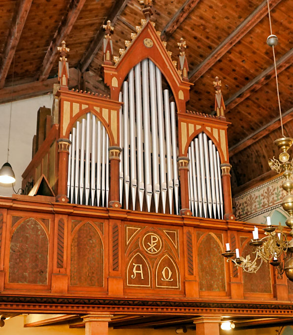 Troch-Orgel von 1888 in Mehmke (Sachsen-Anhalt)