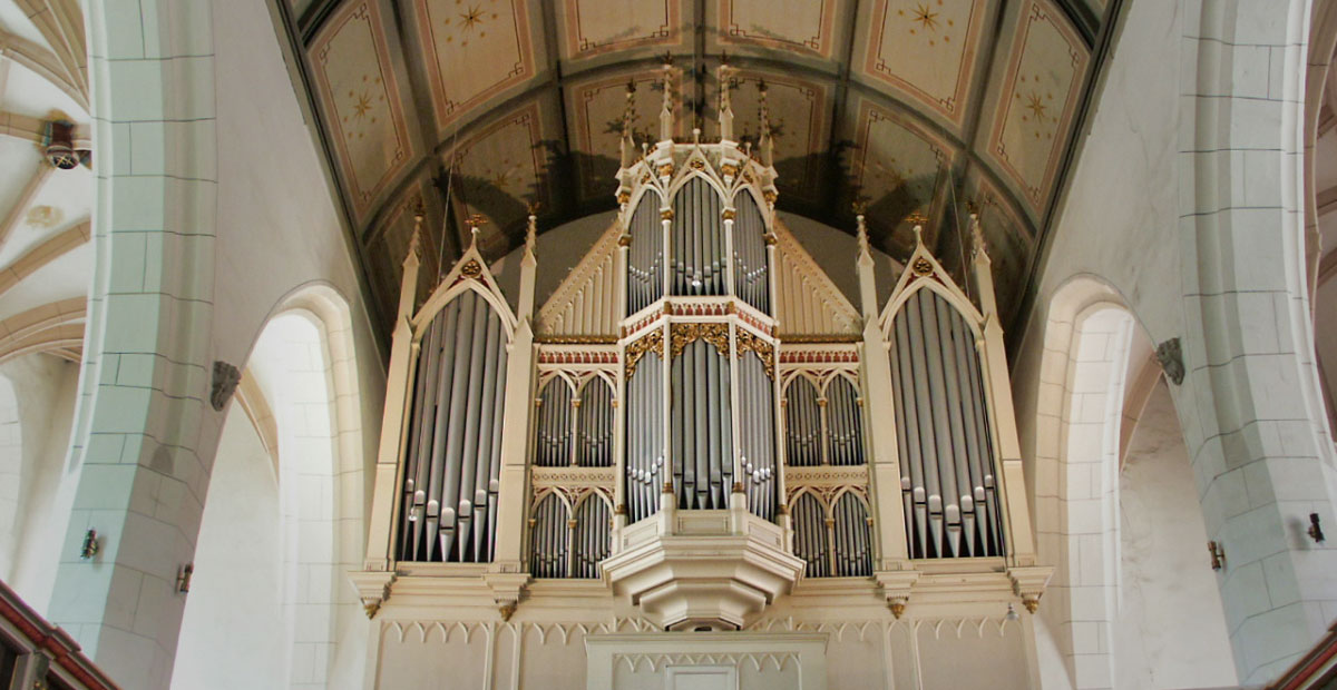 Ladegast-Orgel von 1864 in St. Marien Weißenfels (Sachsen-Anhalt)