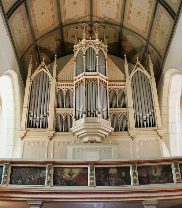 Ladegast-Orgel von 1864 in St. Marien Weißenfels (Sachsen-Anhalt)