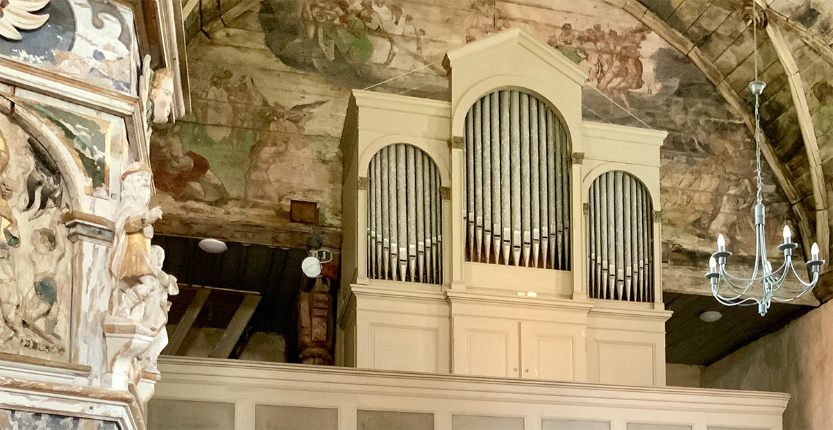 Voigt-Orgel von 1885 in der Dorfkirche Berge/Altmark