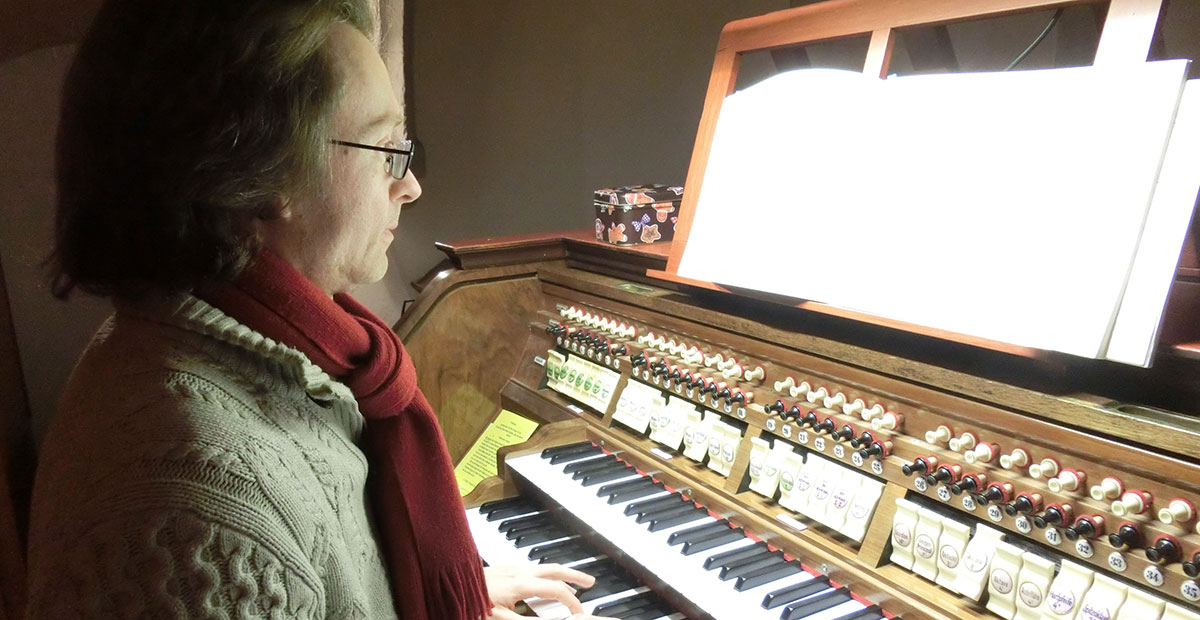 Eule-Orgel von 1928 in der Frauenkirche Grimma (Sachsen)