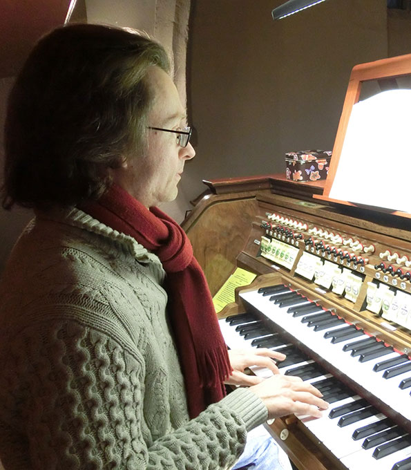 Eule-Orgel von 1928 in der Frauenkirche Grimma (Sachsen)