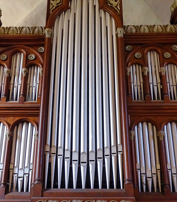 Böttcher-Orgel von 1865 in der Klosterkirche Diesdorf (Sachsen-Anhalt)