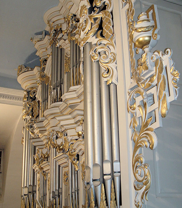 Hesse-Orgel von 1797 in St. Kiliani Gispersleben (Thüringen)