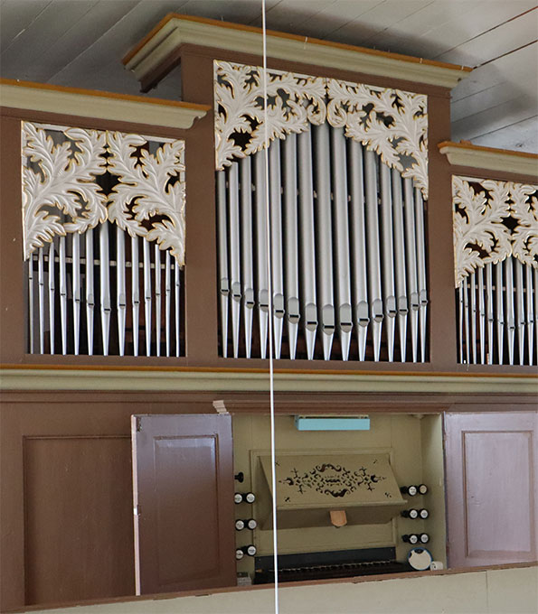 Thielemann-Orgel von 1791 in St. Margarethen Rosperwenda (Sachsen-Anhalt)