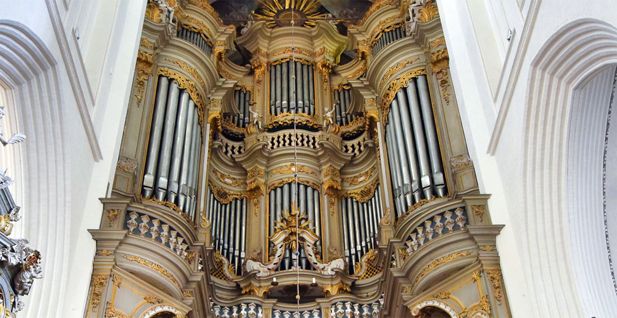 Orgel in der Marienkirche in Rostock