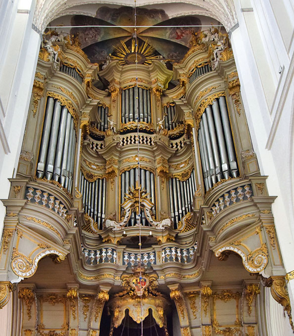 Orgel in der Marienkirche in Rostock