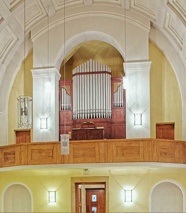 Steinmeyer-Orgel von 1914 in der Johanneskirche Maikammer (Rheinland-Pfalz)