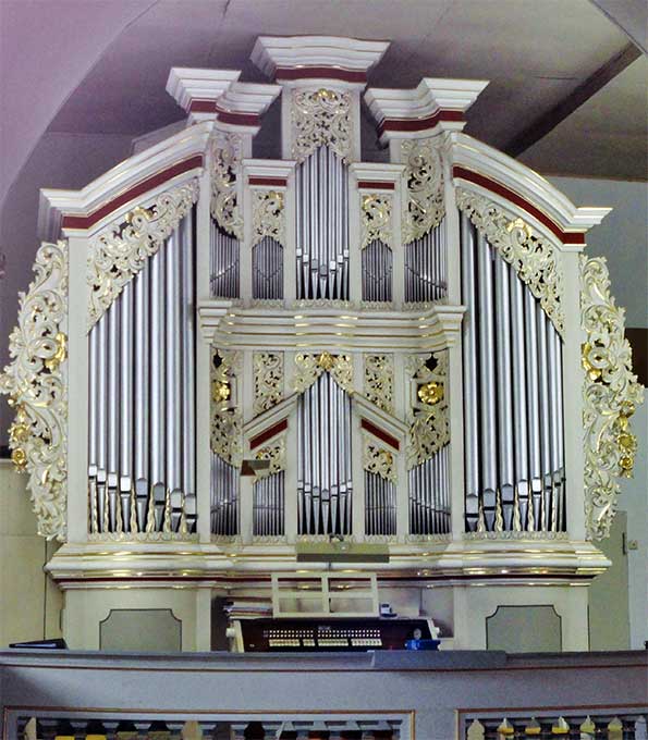 Heinze-Orgel von 1938 in der Nicolaikirche Bad Blankenburg (Thüringen)
