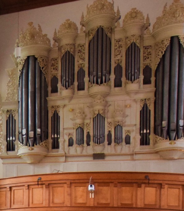 Die Orgel in der Margarethenkirche in Gotha