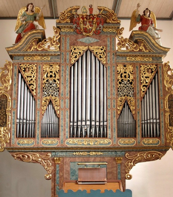 Orgel in St. Johannis Aufkirchen (Bayern)