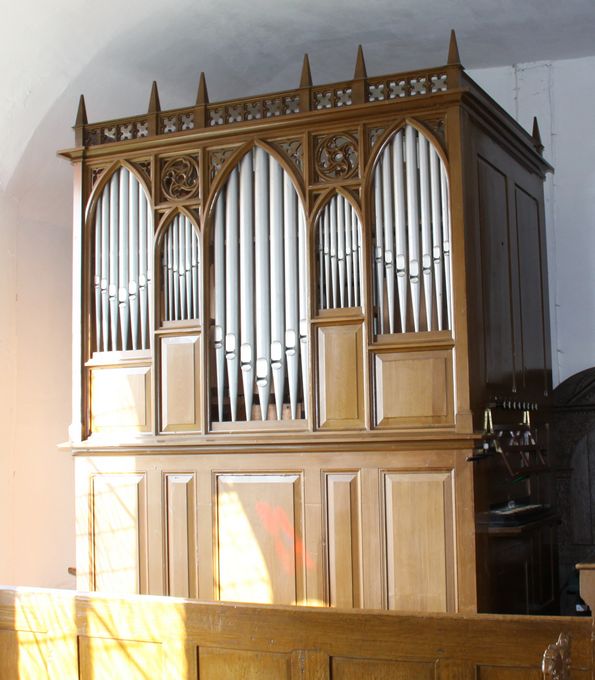 Lütkemüller-Orgel (1871) in der Dorfkirche Brunow (Mecklenburg-Vorpommern)